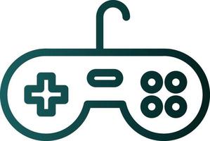 Gamepad-Vektor-Icon-Design vektor