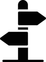 vägbeskrivning vektor ikon design
