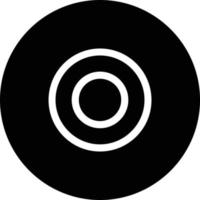 Vinyl-Vektor-Icon-Design aufzeichnen vektor