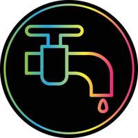 Wasserhahn-Vektor-Icon-Design vektor