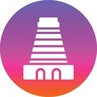 Gopuram-Vektor-Icon-Design vektor