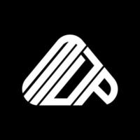 mdp brev logotyp kreativ design med vektor grafisk, mdp enkel och modern logotyp.