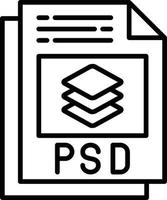 psd fil kreativ ikon design vektor