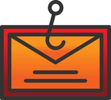 Phishing-Vektor-Icon-Design vektor