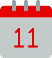 Kalender minus Vektor-Icon-Design vektor