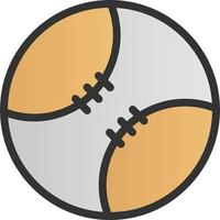 baseboll boll vektor ikon design