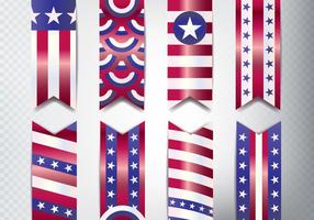 Memorial Day Banner Set vektor