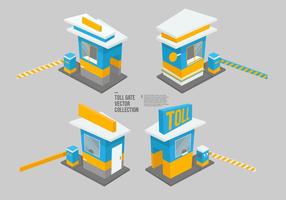 Toll Gate Vector Sammlung