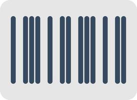 Barcode-Vektor-Icon-Design vektor