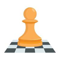 trendiga schackkoncept vektor