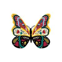 Schmetterlinge und mit Muster vektor