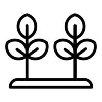 Weißrussland Pflanzensymbol Umrissvektor. Kartenland vektor