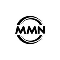 mmn-Buchstaben-Logo-Design in Abbildung. Vektorlogo, Kalligrafie-Designs für Logo, Poster, Einladung usw. vektor