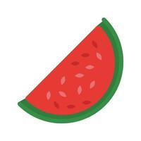 vattenmelon sötsaker konfektyr vektor illustration ikon