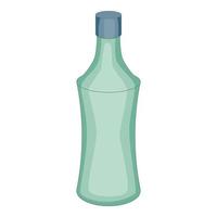 Glasflaschen-Symbol, Cartoon-Stil vektor