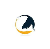 Fisch-Vektor-Logo-Design. Fischerei-Logo-Konzept. vektor