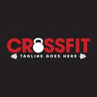 crossfit, smide elit kondition - t-shirt design, skriva ut, kettle vektor illustration