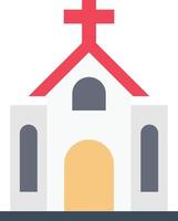 kyrkan vektor illustration på en bakgrund. premium kvalitet symbols.vector ikoner för koncept och grafisk design.