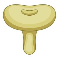 lactarius pubescens Pilz-Symbol, Cartoon-Stil vektor