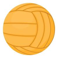 Volleyball-Ball-Symbol, Cartoon-Stil vektor