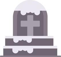 Friedhof kreatives Icon-Design vektor