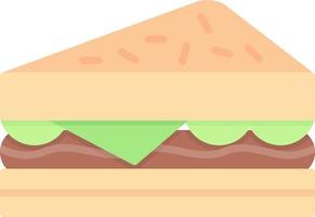 Sandwich kreatives Icon-Design vektor