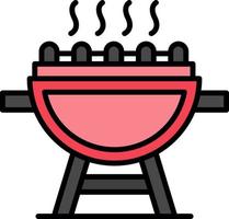 Grill kreatives Icon-Design vektor