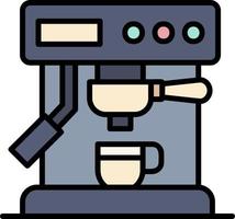 Kaffeemaschine kreatives Icon-Design vektor