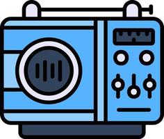 Radio kreatives Icon-Design vektor