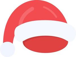 Weihnachtsmütze kreatives Icon-Design vektor