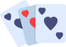 Poker kreatives Icon-Design vektor