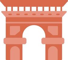 Arc de Triomphe kreatives Icon-Design vektor