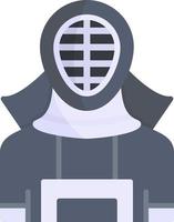 Kendo kreatives Icon-Design vektor