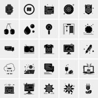 25 universelle Business-Icons Vektor kreative Icon-Illustration zur Verwendung in Web- und Mobilprojekten