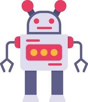 Roboter kreatives Icon-Design vektor