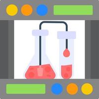 Chemie kreatives Icon-Design vektor