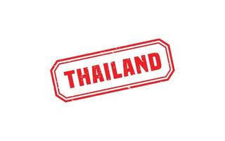 thailand sudd stämpel med grunge stil på vit bakgrund vektor