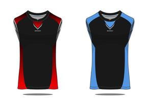 Tanktop-Trikot Basketball vektor