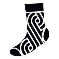 Sandsocken-Symbol, einfacher Stil vektor