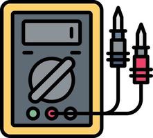 voltmeter kreativ ikon design vektor