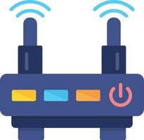 WLAN-Router kreatives Icon-Design vektor