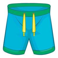 Sport-Shorts-Symbol, Cartoon-Stil vektor