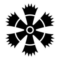 Dianthus-Glyphe-Symbol vektor