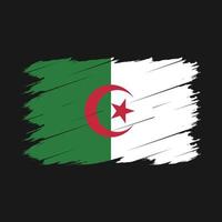 Algeriets flaggborste vektor