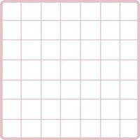 eine rosa Raster-Memo-Board-Illustration vektor