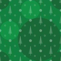 Weihnachtsbaum Musterdesign. design für stoff, geschenkpapier und hintergründe. Winterferienzeit. Vektor-Illustration. vektor