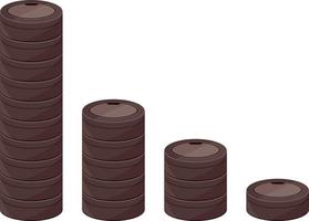 svenska snus burkar stack vektor ikon