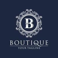 mode och boutique logotyp vektor