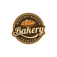 Bäckerei-Logo-Design vektor