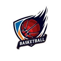 Basketball-Logo-Vektor-Design vektor